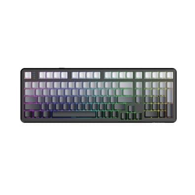 Teclado Mecânico Gamer Sem Fio Attack Shark X98, RGB, Tri-Mode, Moonlit Night - X98 Moonlit Night
