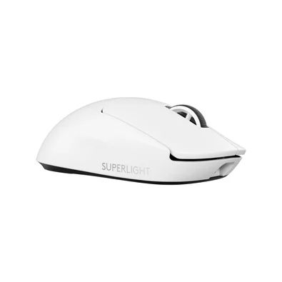 Mouse Gamer Sem Fio Logitech G Pro X Superlight 2 com Lightspeed, 32000 DPI, Sensor Hero 2, com Bateria Recarregável, Branco - 910-006637