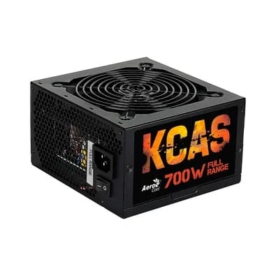 Fonte Aerocool, 700W, 80 Plus Bronze, Sem Cabos, Preto -700 EN53381