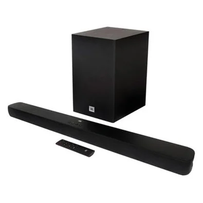 Soundbar JBL Cinema SB180, Bluetooth, 110W, com Subwoofer, 2.1 Canais, Preta - JBLSB180BLKBR