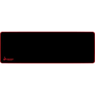 Mousepad Gamer Rise Mode Speed, Estendido (900x300mm), Costura Vermelha - RG-MP-06-ZR