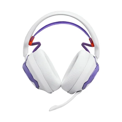 Headset Gamer Sem Fio JBL Quantum 650 Wireless, 2.4GHz, Setup White, Branco - JBLQTUM650WHT