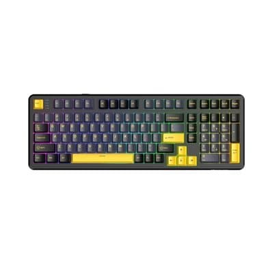 Teclado Mecânico Gamer Sem Fio Attack Shark X98, RGB, Tri-Mode, Star Black - X98 Star Black