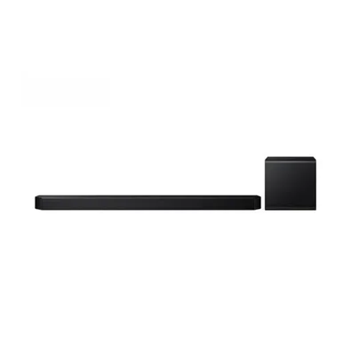 Soundbar Samsung Série Q HW-Q800H, Bluetooth, 360W, com Subwoofer Sem Fio, 5.1.2 Canais, Dolby Atmos, Preto - HWQ800HZD