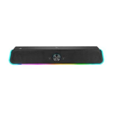 Caixa de Som Gamer Rise Mode Aura Sound S4, RGB Rainbow, Bluetooth, 3Wx2, Preto - RM-SP-04-RGB
