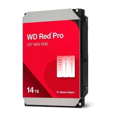 HD WD Red Pro, NAS, 14TB, 3.5', Cache 512MB, 7200RPM, SATA - WD142KFGX