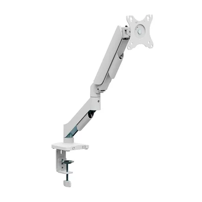 Suporte de Mesa Articulado Bluecase Ergo Flexy para Monitor, 17"" a 32"", Suspensão Mecânica, Até 9kg, Branco - BSMTS01-1WBX