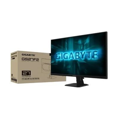 Monitor Gamer Gigabyte 27", Full HD, 240Hz, 1ms, IPS, Adaptive-Sync, FreeSync, HDR 10, Preto - GS27F2