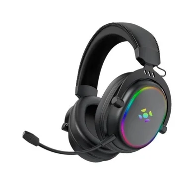 Headset Gamer Sem Fio Fortrek Win Air, Driver 50mm, 2.4GHz, Bluetooth, P3, PC, PS4, PS5, Xbox Series, Switch, Mobile, Preto - 86951