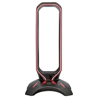 Suporte para Headset Gamer GXTrust GXT 265 Cintar, RGB, 2 Portas USB - 23647