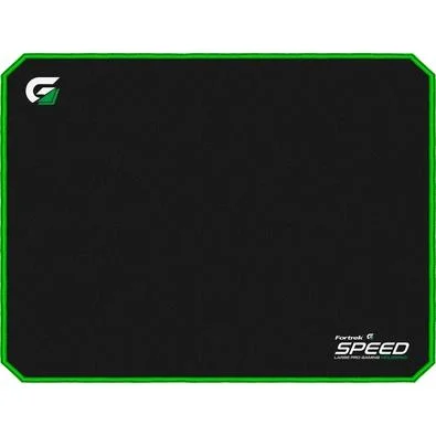 Mousepad Gamer Fortrek Speed MPG102, Grande (440X350mm), Preto/Verde - 72695