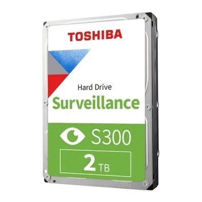 HD Surveillance Toshiba S300, 2TB, 5400RPM, Cache 256MB, 3.5', SATA - HDWT720UZSVA