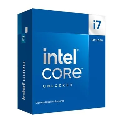 Processador Intel Core i7-14700KF, 3.4GHz (5.6 GHz Max Turbo), Cache 33MB, 20 Núcleos, 28 Threads, LGA 1700, Sem Vídeo Integrado - BX8071514700KF