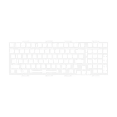 Plate Para Teclado Monsgeek Branco, M1 Pom - 6975351381259