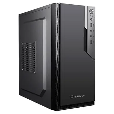Gabinete Office Husky 200, Micro ATX, Mini ATX, Preto - HGO200PT