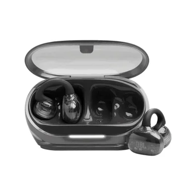 Fone de Ouvido Open-Ear JBL Soundgear Clips, Bluetooth, Design Aberto Leve, Preto - JBLSNDGEARCLBLKBR