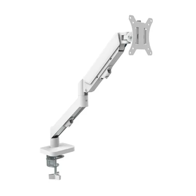 Suporte de Mesa Articulado para Monitor de 17" a 32" Ergofirst, Ajuste com Pistão a Gás, Branco - G16-C012-W