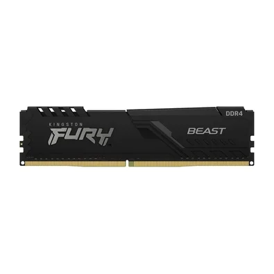 Memoria RAM Kingston Fury Beast, 16GB, 3200MT/s, DDR4, CL16, DIMM, Preto - KF432C16BB/16