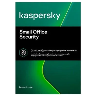 Kaspersky Small Office Security 10 usuários + 10 PCs + 10 mobile 1 ano ESD - Digital para Download