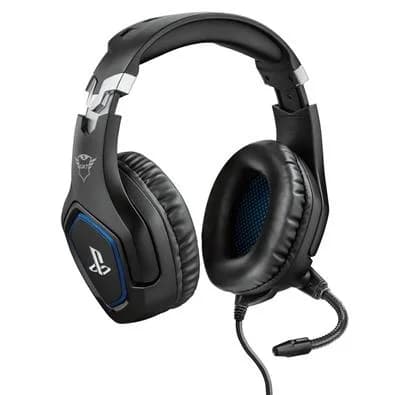 Headset Gamer Trust GXT 488 Forze Licenciado PlayStation, PS4 e PS5, Drivers 50mm, Preto - 23530