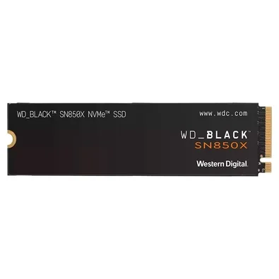 SSD SanDisk WD Black SN850X Gaming Storage 4TB, M.2 2280 PCIe GEN4X4, NVMe, Leitura: 7300 MB/s e Gravação: 6600 MB/s, Preto - WDS400T2X0E