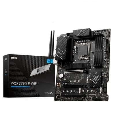 Placa-Mãe Z790-P MSI PRO Wi-Fi, Intel LGA 1700, ATX, DDR5, Preto - PRO Z790-P WIFI