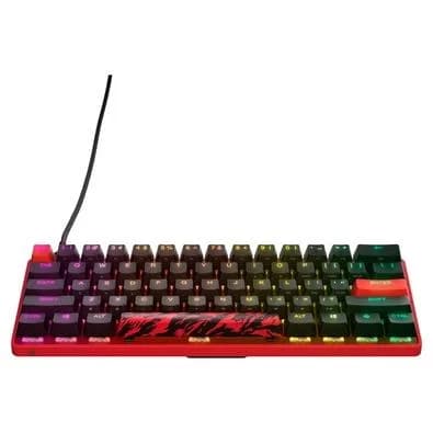 Teclado Óptico Gamer Steelseries Apex 9 Mini Edição Faze Clan, RGB, Switch OptiPoint, Preto - 64853