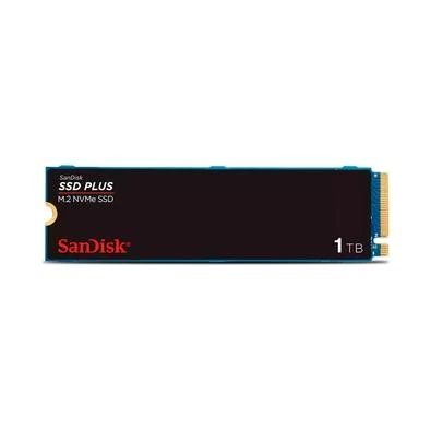 SSD SanDisk Plus NVMe, 1TB, M.2, PCle, Gen3, Leitura 3.200 e Gravação acima de 3.200, Preto - SDSSDA3N-1T00-G26