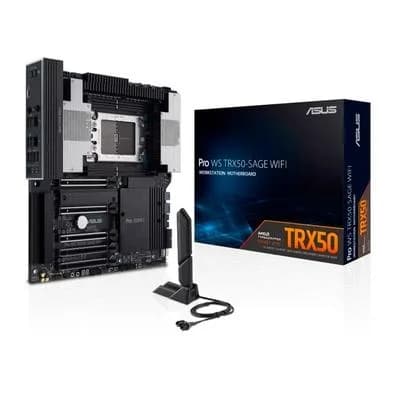 Placa-Mãe ASUS PRO WS TRX50-SAGE, AMD sTR5, TRX50, DDR5, Preto - 90MB1FZ0-M0EAY0