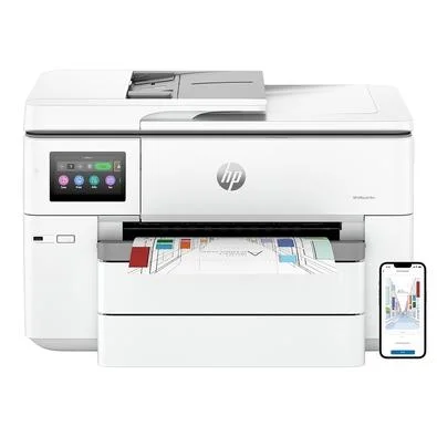 Impressora Multifuncional Jato de Tinta HP OfficeJet Pro 9730, Colorida, Wide Format A3, Wireless, Bivolt, Branco - 537P5C#AC4