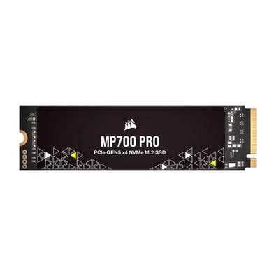 SSD Corsair MP700 Pro, 1TB, M.2 NVMe, Leitura 11700MB/s e Gravação 9600MB/s, Preto - CSSD-F1000GBMP700PNH