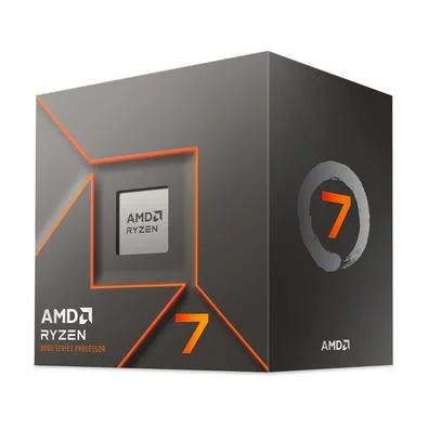 Processador AMD Ryzen 7 8700F, 4.1 GHz (5.0 GHz Max Turbo), Cache 24MB, 8 Núcleos, 16 Threads, AM5, Sem Vídeo Integrado - 100-100001590BOX