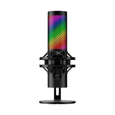 Microfone Gamer Condensador HyperX QuadCast S 2, USB, RGB, Preto - 9A273AA