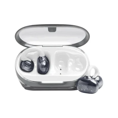 Fone de Ouvido Open-Ear JBL Soundgear Clips, Bluetooth, Design Aberto Leve, Branco - JBLSNDGEARCLWHTBR