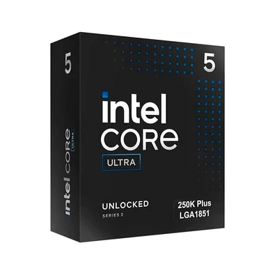 Processador Intel Core Ultra 5 250K, 3.7GHz (5.4GHz Turbo), Cache 30MB, 14 Núcleos, 14 Threads, LGA 1851, Com Vídeo Integrado - BX80768250K