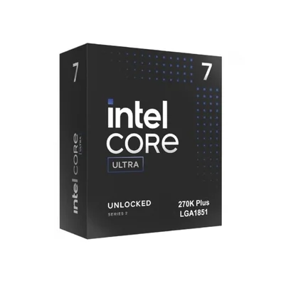 Processador Intel Core Ultra 7 270K, LGA 1851, 3.7GHz (5.4GHz Turbo), 36 MB Cache, com Vídeo - BX80768270K