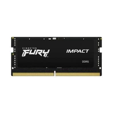 Memória RAM para Notebook Kingston Fury Impact, 32GB, 5600MHz, DDR5, CL40, Preto - KF556S40IB-32